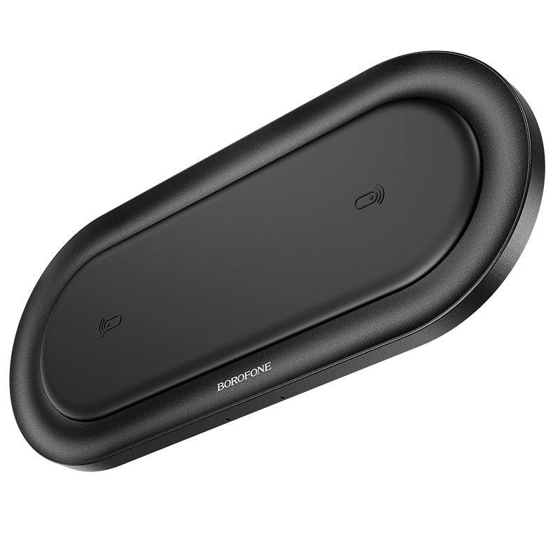 Беспроводное зарядное устройство Borofone BQ7 Dual Wireless Charger (2x10W/2.4A) (черный)
Беспроводное зарядное устройство Borofone BQ7 Dual Wireless Charger (2x10W/2.4A) (черный)