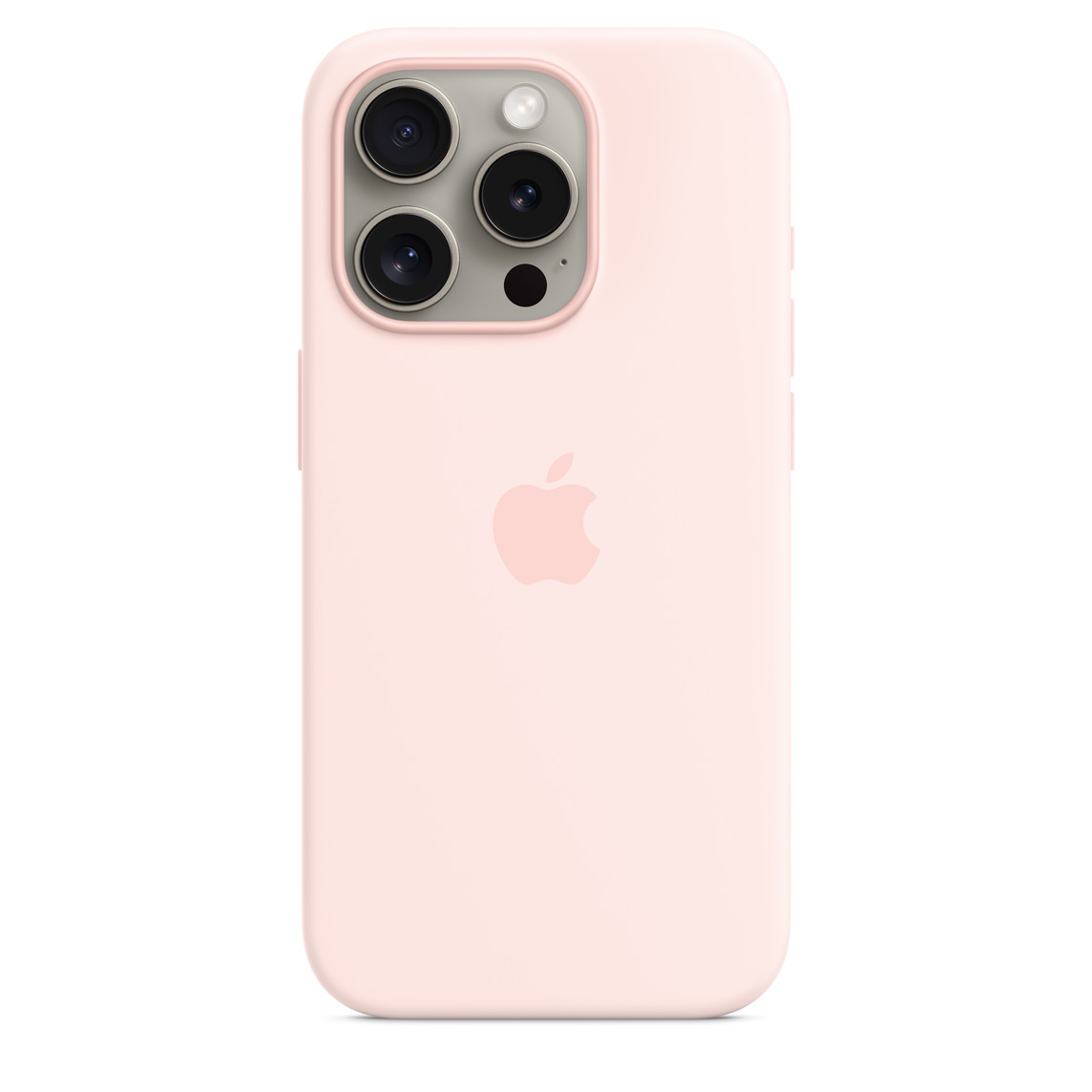 Чехол-накладка Silicone Case with MagSafe для iPhone 15 Pro Max силиконовый (светло-розовый)
Чехол-накладка Silicone Case with MagSafe для iPhone 15 Pro Max силиконовый (светло-розовый)