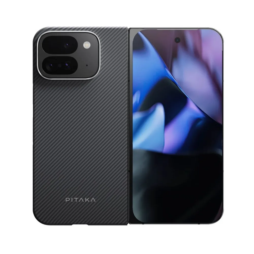 Чехол PITAKA Ultra-Slim Case для Google Pixel Pro Fold карбоновый (арамид) черно-серый в полоску
Чехол PITAKA Ultra-Slim Case для Google Pixel Pro Fold карбоновый (арамид) черно-серый в полоску