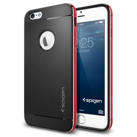 Чехол-накладка Spigen Neo Hybrid Metal для Apple iPhone 6 Plus/6S Plus Metal Red (SGP11073)
Чехол-накладка Spigen Neo Hybrid Metal для Apple iPhone 6 Plus/6S Plus Metal Red (SGP11073)