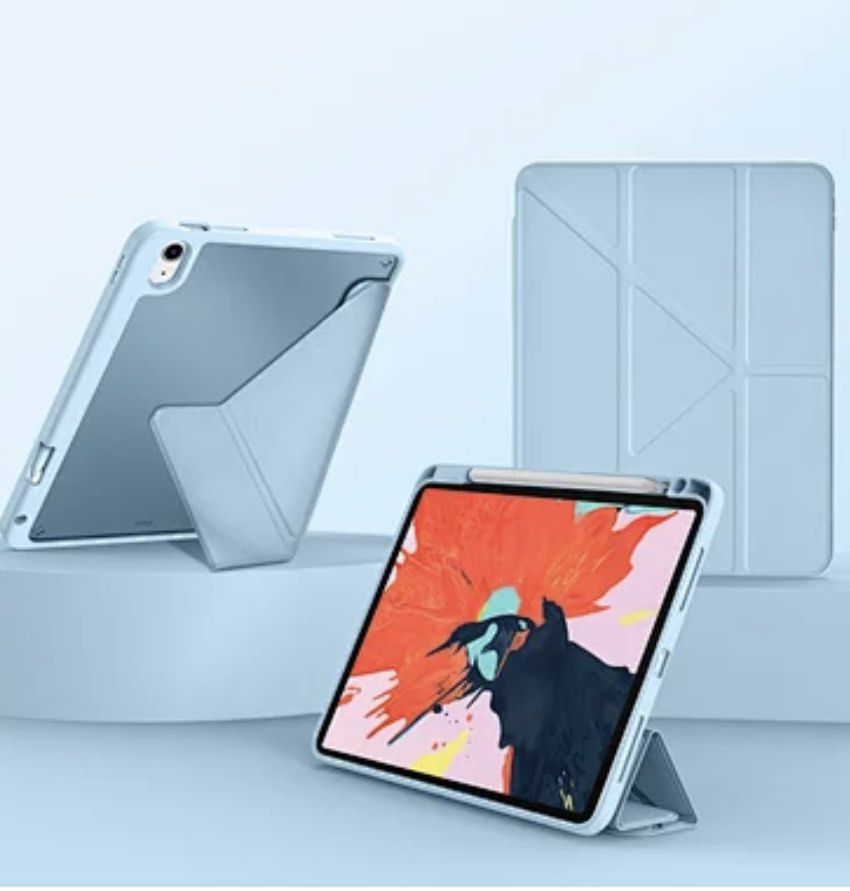 Чехол-книжка WIWU Defender Protective Case для Apple iPad 10.2"/10.5" (2018-2021) (полиуретан с подставкой) (голубой)
Чехол-книжка WIWU Defender Protective Case для Apple iPad 10.2"/10.5" (2018-2021) (полиуретан с подставкой) (голубой)