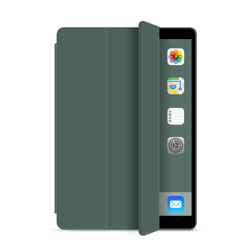 Чехол-книжка Smart Case для Apple iPad 7 (10.2) 2019 / iPad 8 (10.2) 2020 / iPad 9 (10.2) 2021 (искусственная кожа с подставкой) (темно-зеленый)
Чехол-книжка Smart Case для Apple iPad 7 (10.2) 2019 / iPad 8 (10.2) 2020 / iPad 9 (10.2) 2021 (искусственная кожа с подставкой) (темно-зеленый)