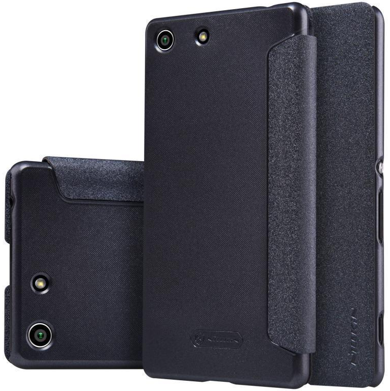 Чехол-книжка Nillkin Sparkle Series для Sony Xperia M5 / M5 Dual пластик-полиуретан (черный)
Чехол-книжка Nillkin Sparkle Series для Sony Xperia M5 / M5 Dual пластик-полиуретан (черный)