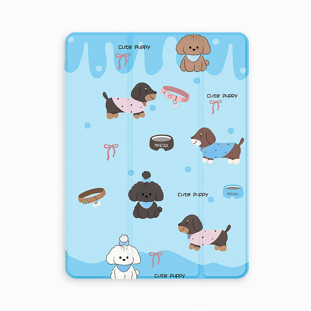 Чехол-книжка Mosbros Cute Puppy для Apple iPad Air 4/Air 5 (10.9) (полиуретан с подставкой/отсек для стилуса) (голубой)
Чехол-книжка Mosbros Cute Puppy для Apple iPad Air 4/Air 5 (10.9) (полиуретан с подставкой/отсек для стилуса) (голубой)