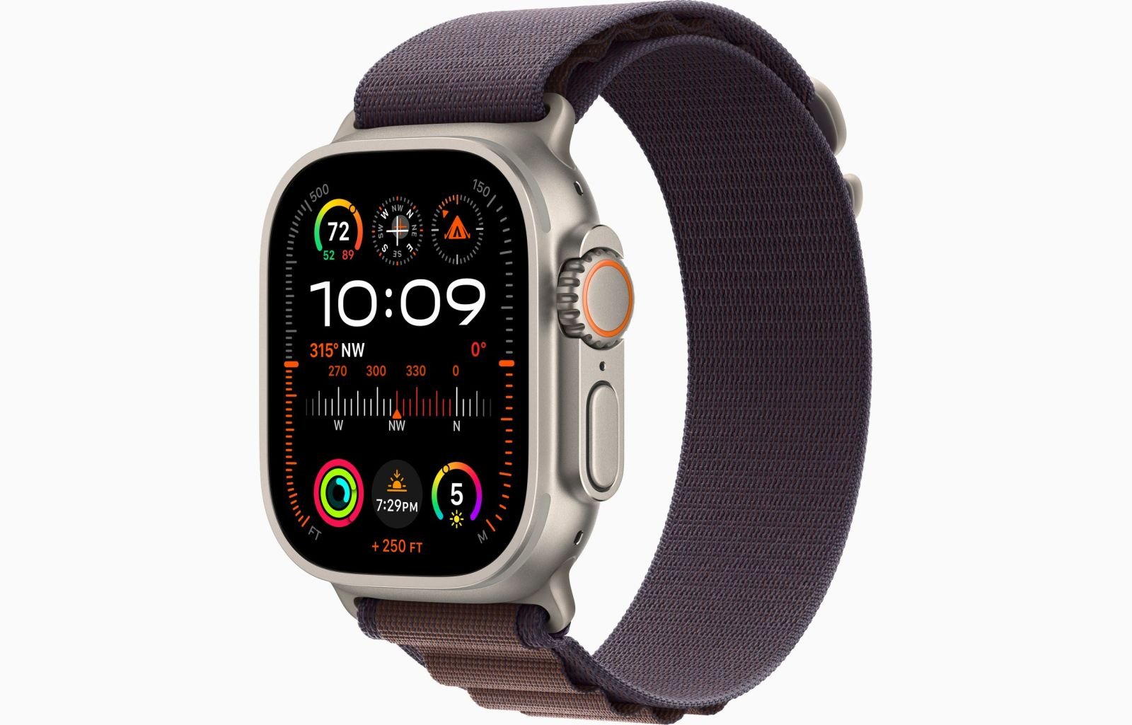 Смарт-часы Apple Watch Ultra 2 49 mm (GPS+Cellular) Titanium Case Indigo Alpine Loop (M) (MRFF3)
Смарт-часы Apple Watch Ultra 2 49 mm (GPS+Cellular) Titanium Case Indigo Alpine Loop (M) (MRFF3)