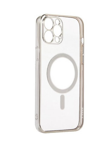 Чехол-накладка J-Case Magsafe Series для Apple iPhone 13 Pro Max силиконовый (серебристый)
Чехол-накладка J-Case Magsafe Series для Apple iPhone 13 Pro Max силиконовый (серебристый)