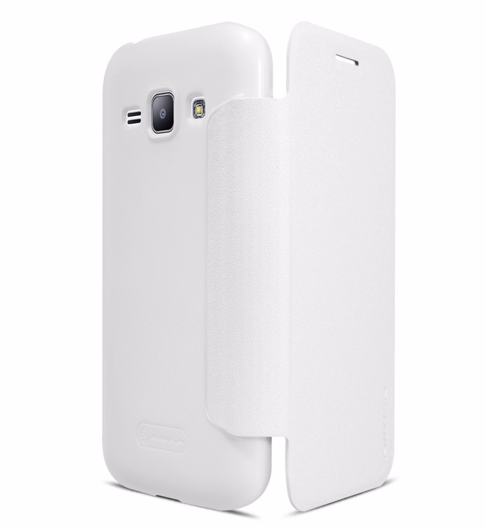 Чехол-книжка Nillkin Sparkle Series для Samsung Galaxy J1 (J100 / J110) пластик-полиуретан (белый)
Чехол-книжка Nillkin Sparkle Series для Samsung Galaxy J1 (J100 / J110) пластик-полиуретан (белый)