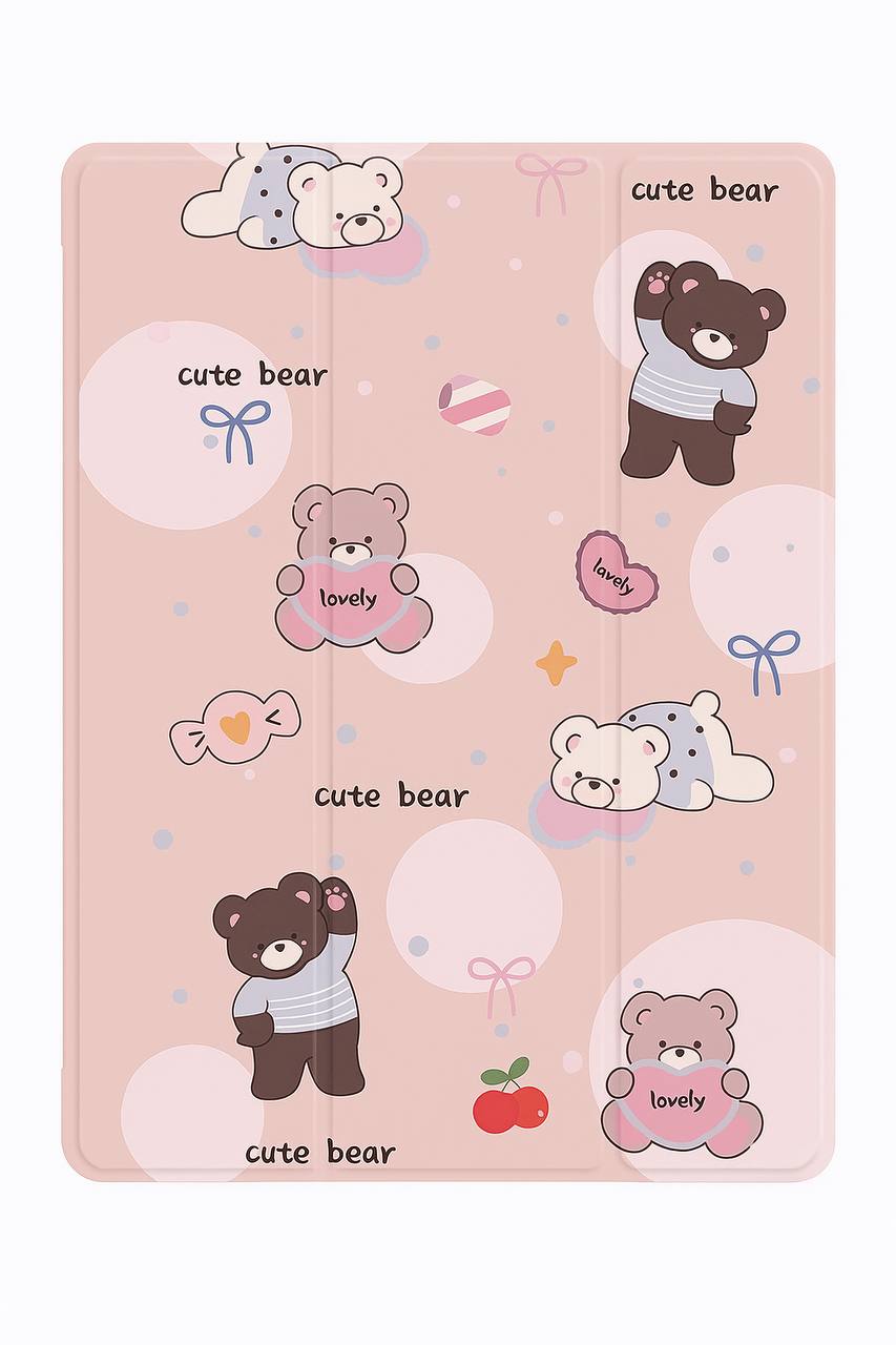 Чехол-книжка Mosbros Cute Bear для Apple iPad 10 (10.9) 2022 (полиуретан с подставкой/отсек для стилуса) (розовый)
Чехол-книжка Mosbros Cute Bear для Apple iPad 10 (10.9) 2022 (полиуретан с подставкой/отсек для стилуса) (розовый)