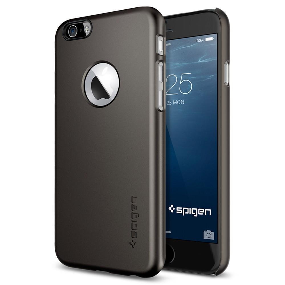 Чехол-накладка Spigen Thin Fit A для Apple iPhone 6/6S пластиковый (Gunmetal) SGP10944
Чехол-накладка Spigen Thin Fit A для Apple iPhone 6/6S пластиковый (Gunmetal) SGP10944