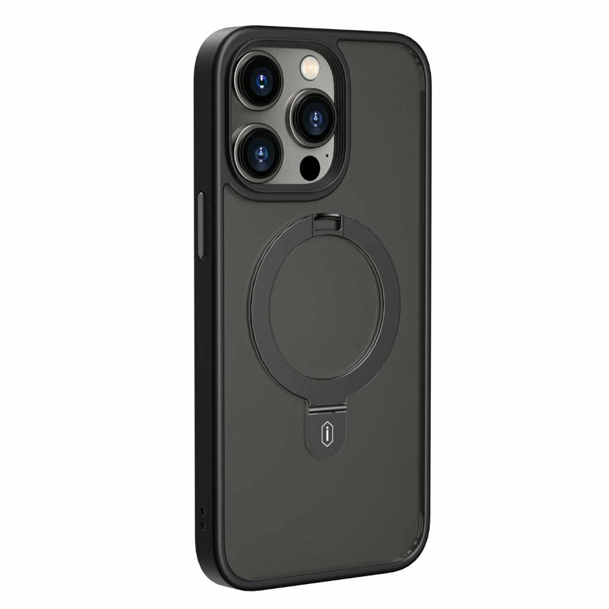 Чехол-накладка Wiwu Magsafe (ZMM-010) для Apple iPhone 15 Pro пластиковый с подставкой (черный)
Чехол-накладка Wiwu Magsafe (ZMM-010) для Apple iPhone 15 Pro пластиковый с подставкой (черный)