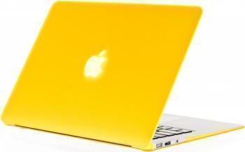 Чехол Daav HardShell Satin для Macbook Pro 13" пластиковый (желтый) Вид№2