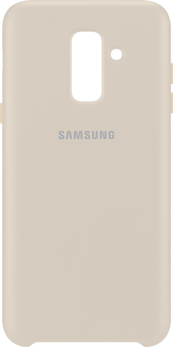 

Чехол-накладка Samsung Dual Layer Cover для Galaxy A6+ (2018) полиуретан (Beige) (EF-PA605CFEGWW)