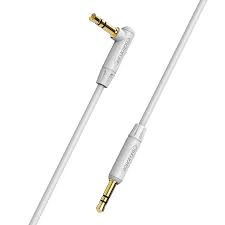 Кабель Borofone BL4 AUX audio (3.5mm) на (3.5mm) 200см силиконовый (серый) Вид№2