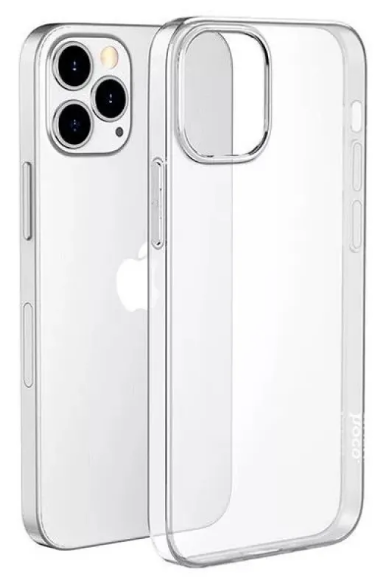 Чехол-накладка Hoco Light Series TPU для iPhone 15 Plus силиконовый (прозрачный) Вид№2