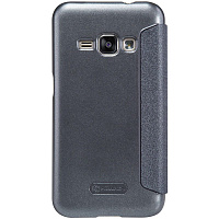 

Чехол-книжка Nillkin Sparkle Series для Samsung Galaxy J1 (J100 / J110) пластик-полиуретан (черный)
