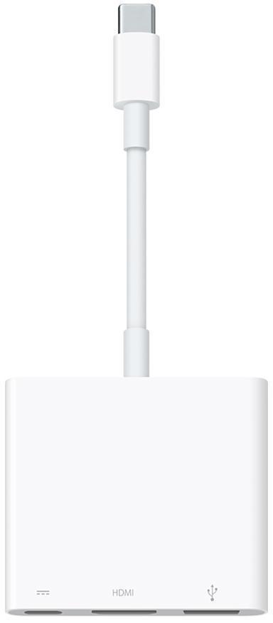 

Адаптер Apple USB-C Digital AV Multiport (MJ1K2ZM/A) (белый)