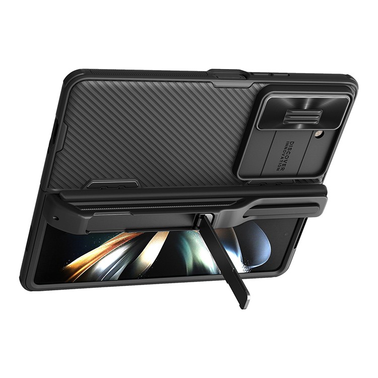 Чехол Nillkin CamShield Fold (Pen holder) для Samsung Galaxy Z Fold 5 5G пластиковый (черный) Вид№3