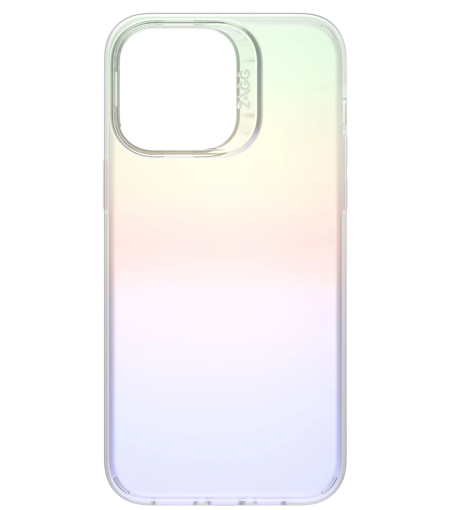 Чехол-накладка Zagg Iridescent Anti-microbial для iPhone 14 пластиковый (неоновый желтый)