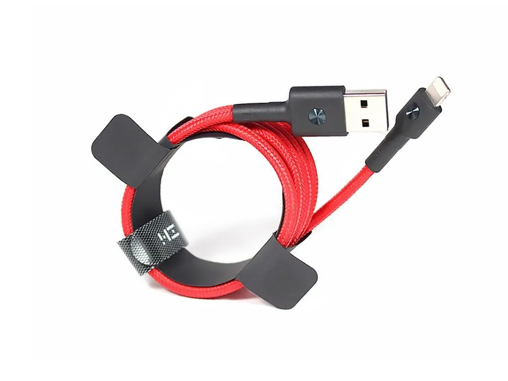 Кабель Xiaomi ZMI USB/Lightning 100 см (AL803) Red Вид №1