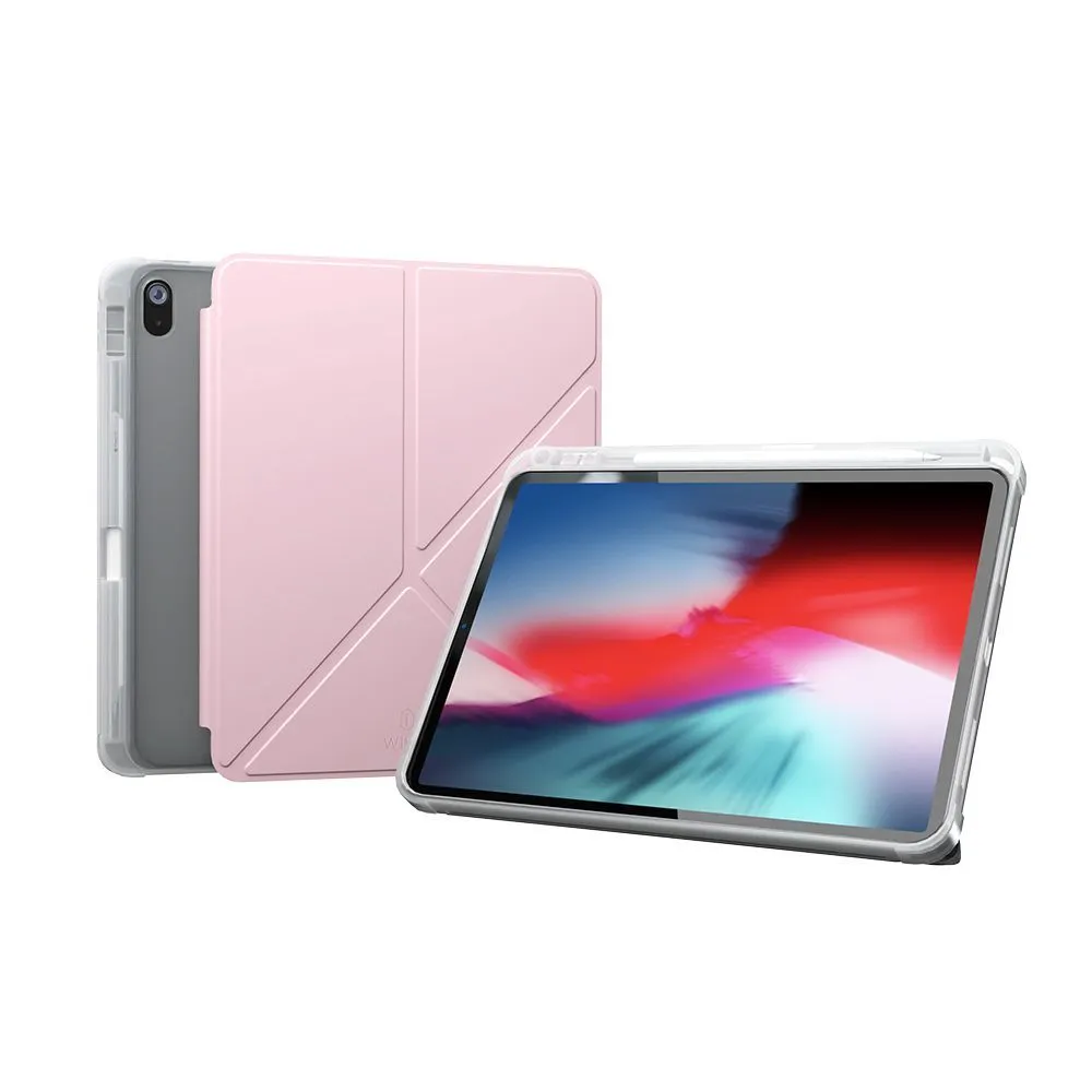 

Чехол-книжка WIWU Classic III Case для Apple iPad 10.9/11"/Air 11 (2024) (полиуретан с подставкой) (GF-003) (розовый)