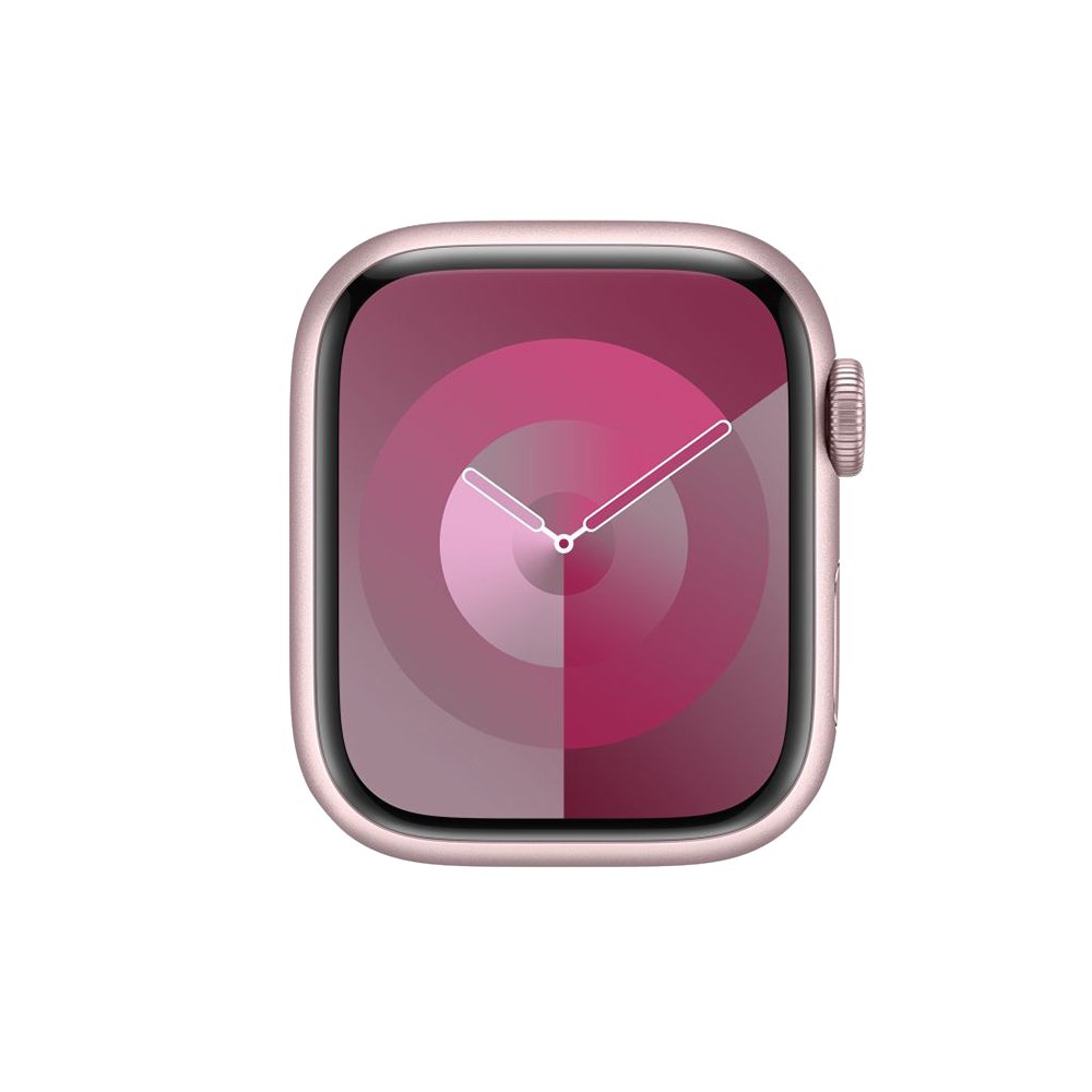 Apple Watch Series 9 41mm (GPS) Pink Aluminum Case with Pink Sport Band (S/M) (MR933) Вид№2