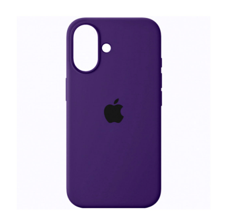 

Чехол-накладка Silicone Case Series для Apple iPhone 16 (фиолетовый)