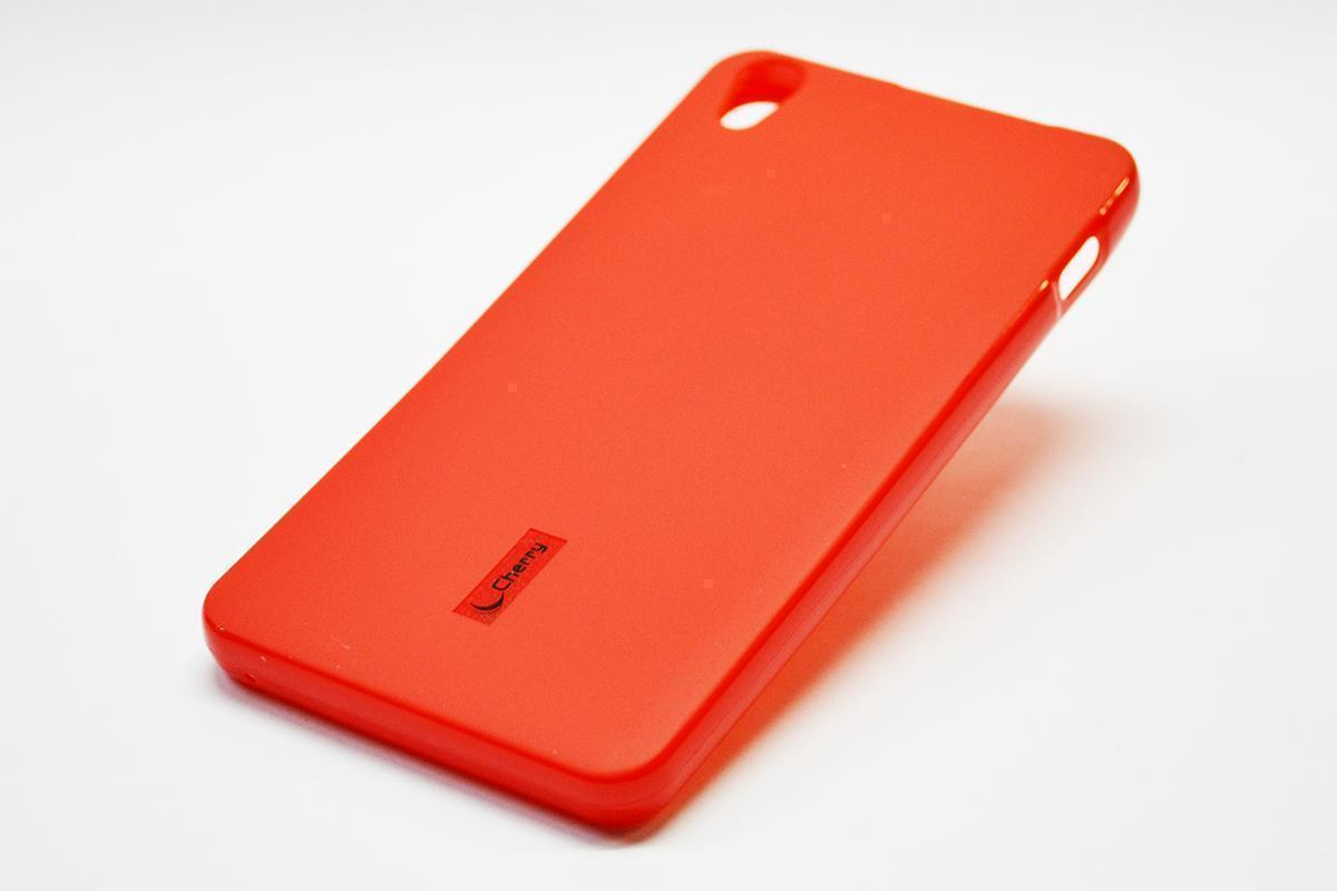 

Чехол-накладка Cherry для Lenovo S60 силиконовый (red)