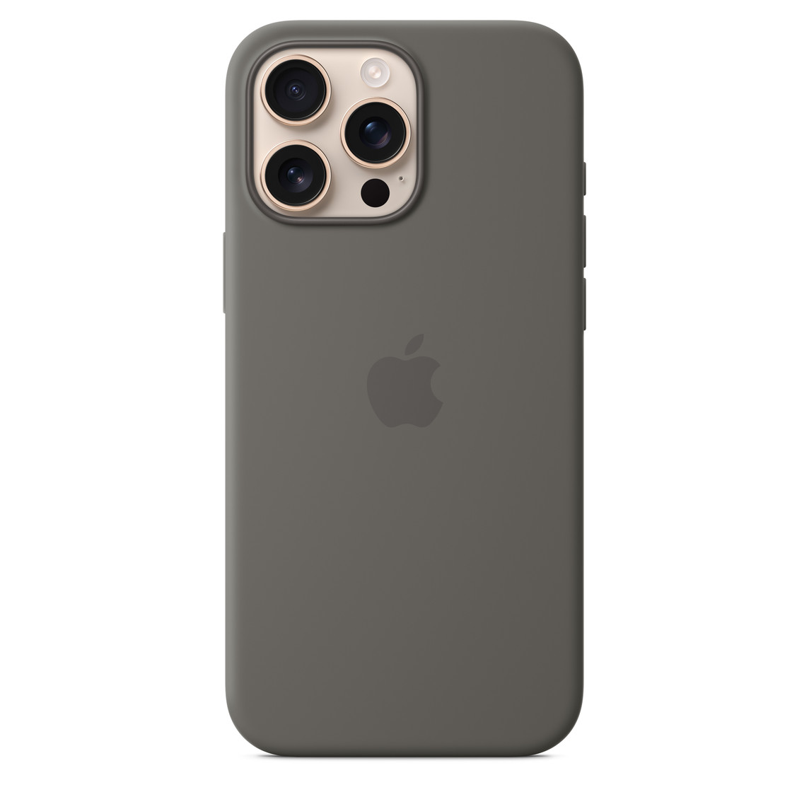 

Чехол-накладка Silicone Case with MagSafe для iPhone 16 Pro Max (Stone Gray)