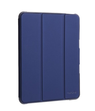 

Чехол-книжка Mutural Folio Case для Apple iPad Pro 11 (2018) / Pro 2 (11) 2020 / Pro 3 (11) 2021 (полиуретан с подставкой) (темно-синий)