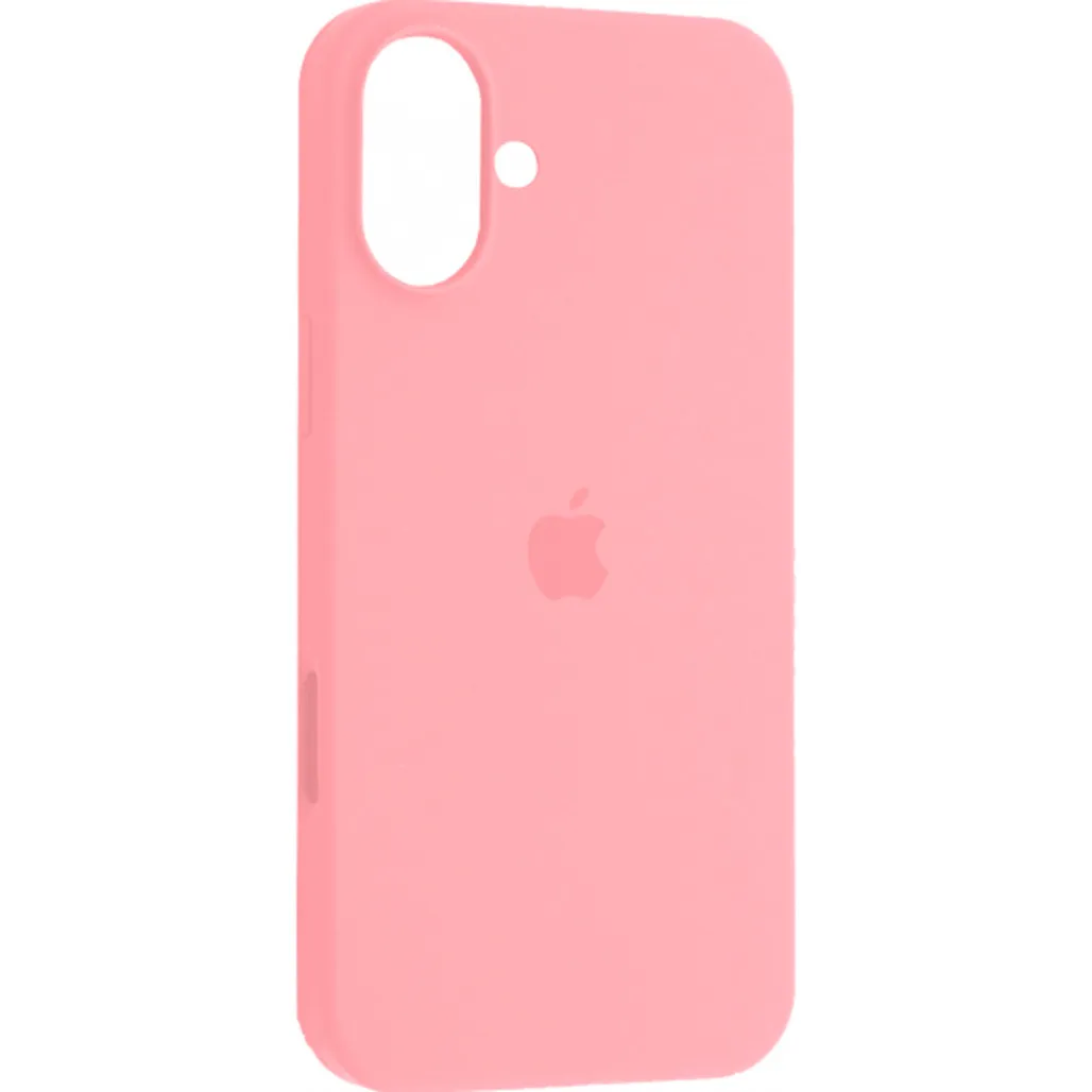 Чехол-накладка Silicone Case Series для Apple iPhone 16 (розовый)