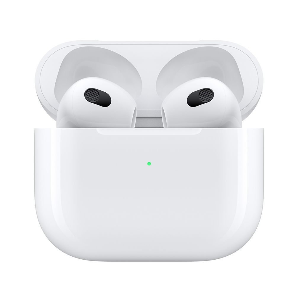 Беспроводная гарнитура Apple AirPods 3 (с функцией беспроводной зарядки чехла) (MME73) Вид№2