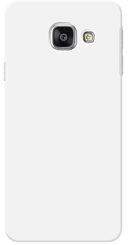 

Чехол-накладка для Samsung Galaxy A3 (2016) SM-A310 силиконовый под кожу (белый)