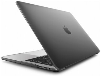 

Чехол-накладка i-Blason HardShell Case для Apple MacBook Pro 13 (2020) пластиковый (прозрачно-черный)