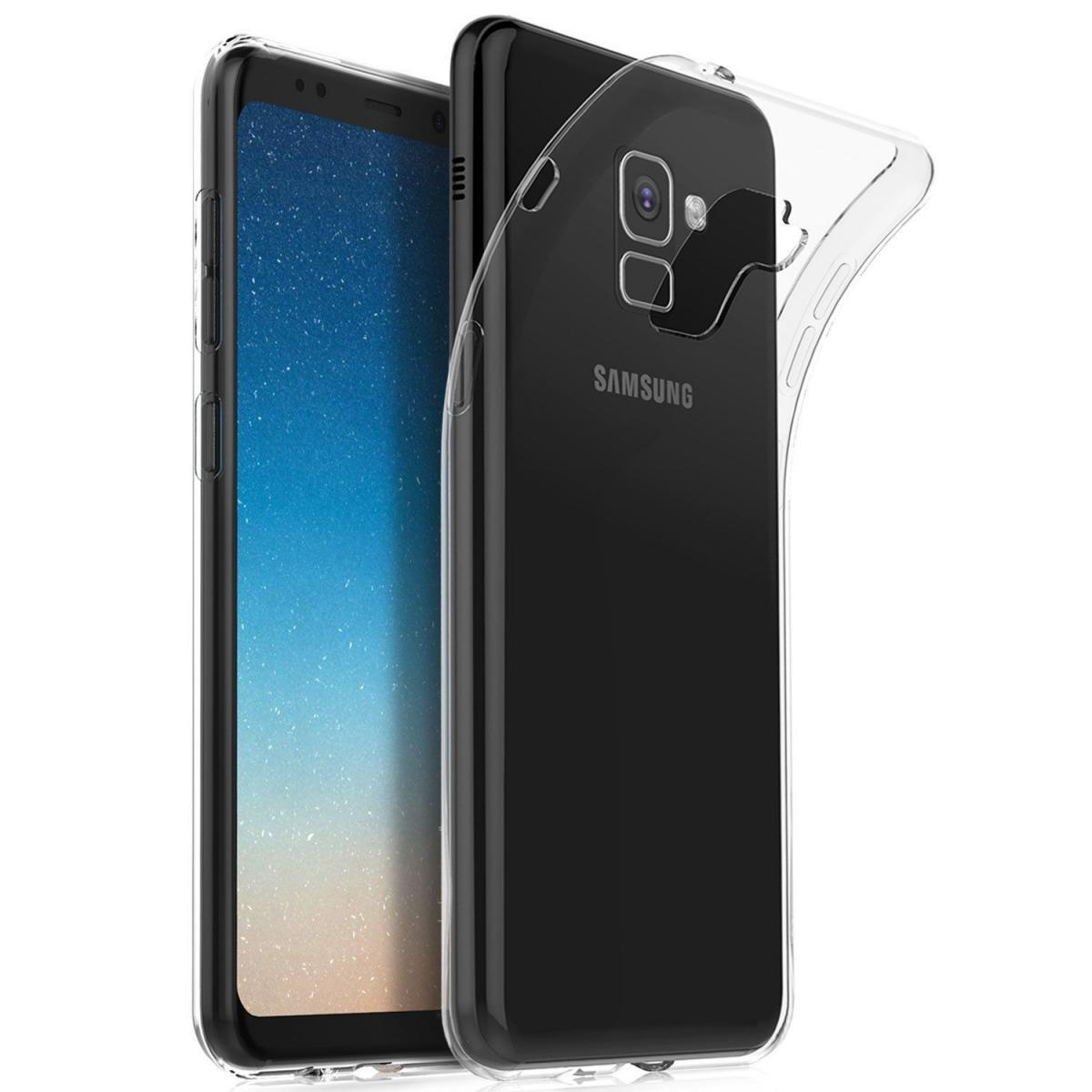 

Чехол-накладка j-case 0.5mm THIN для Samsung Galaxy A8+ (2018) SM-A730 силикон (прозрачный)