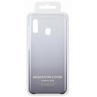 

Чехол-накладка Samsung Gradation Cover для Galaxy A30 поликарбонат (прозрачно-серый) (EF-AA305CBEGWW)