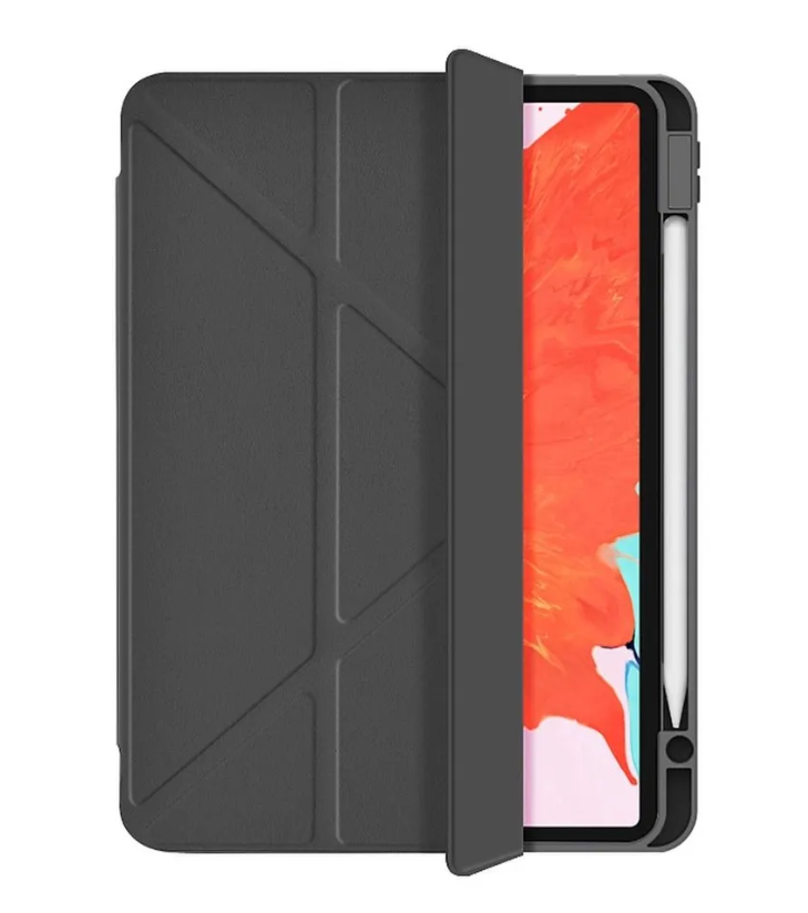 Чехол-книжка WIWU 360° Rotation Magnetic Protection Case для Apple iPad Air 13 (2024) (полиуретан с подставкой) (черный) Вид№2