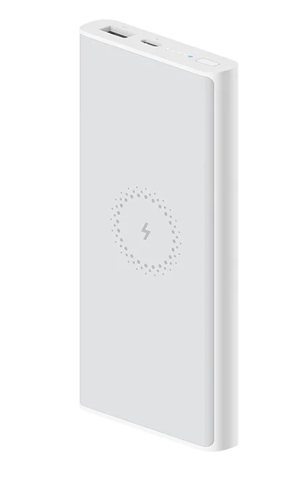 Универсальный внешний аккумулятор Xiaomi Mi Wireless Power Bank Youth Edition 10000 mAh (WPB15PDZM) (серебристый)