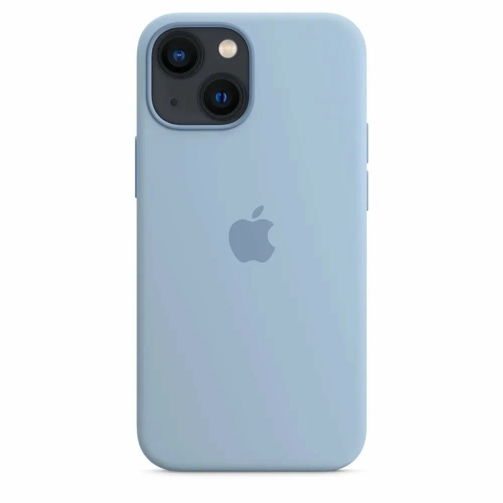 Чехол-накладка Silicone Case Series для Apple iPhone 13 (голубой) Вид№2