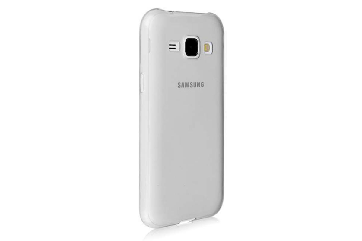 

Чехол-накладка для Samsung Galaxy J1 (2016) (SM-J120) силиконовый (прозрачный)
