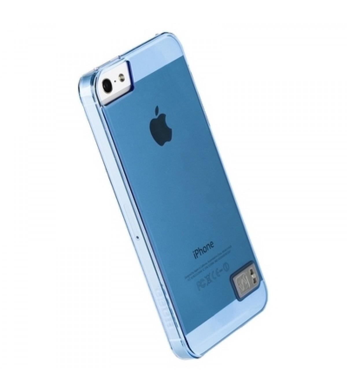 

Чехол-накладка Hoco Colorful для Apple iPhone SE/5S/5 пластик (Crystal Blue)