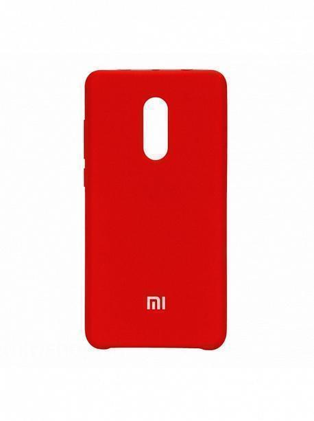 

Чехол-накладка Silicone Cover для Xiaomi Redmi 5 силиконовый (красный)