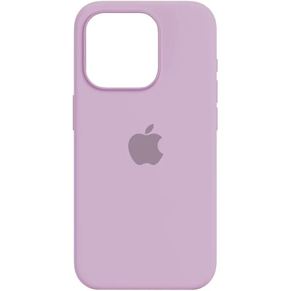 Чехол-накладка Silicone Case Series для Apple iPhone 15 (сиреневый)