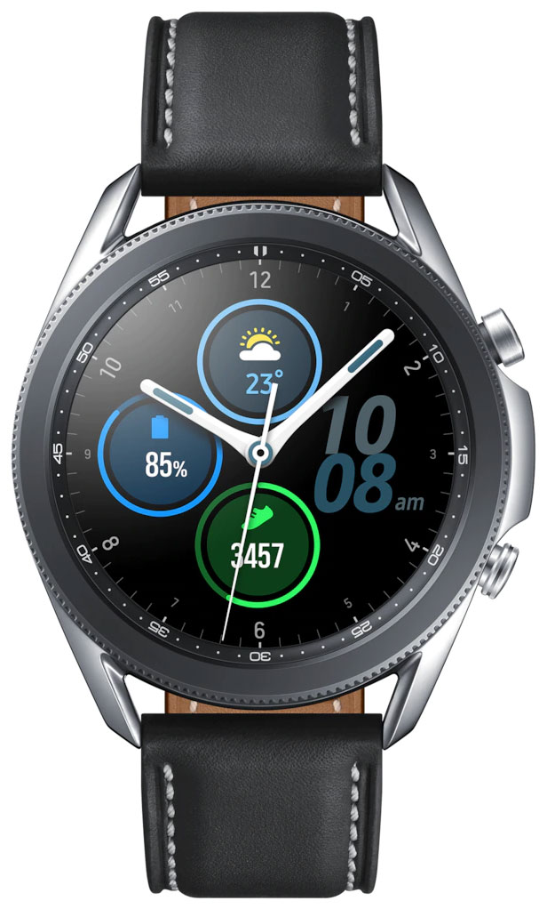 

Умные часы Samsung Galaxy Watch 3 45mm (Silver) (SM-R840NZSACIS) [УЦЕНКА - Б/У]