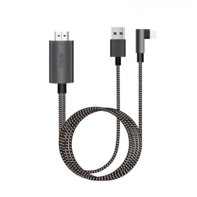 

Кабель WIWU X7 Lightning HDTV Adapter 2м (черный)