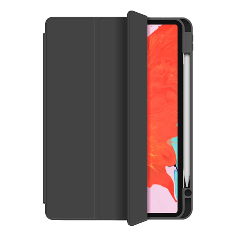 Чехол-книжка WIWU Protective Case для Apple iPad 10.9"/11" (2018-2021) (полиуретан с подставкой) (черный)