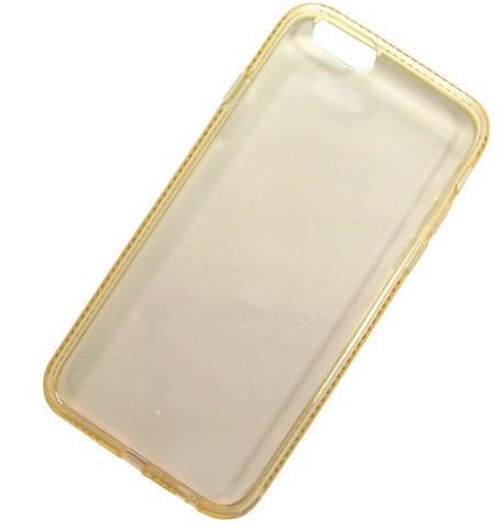 

Чехол-накладка Double Color Series для Apple iPhone 6/6S силиконовый стразы 3D (вид 1) прозрачный