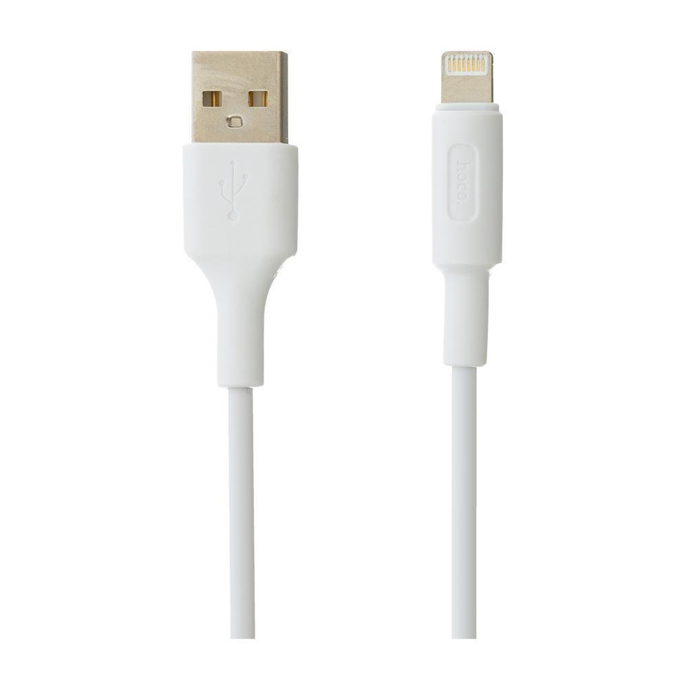 

Кабель Hoco X25 (USB) на (Lightning) 100см (белый)