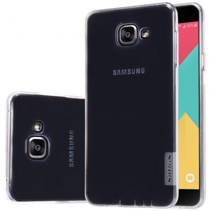 

Чехол-накладка для Samsung Galaxy A7 (2016) SM-A710 силиконовый (прозрачный)