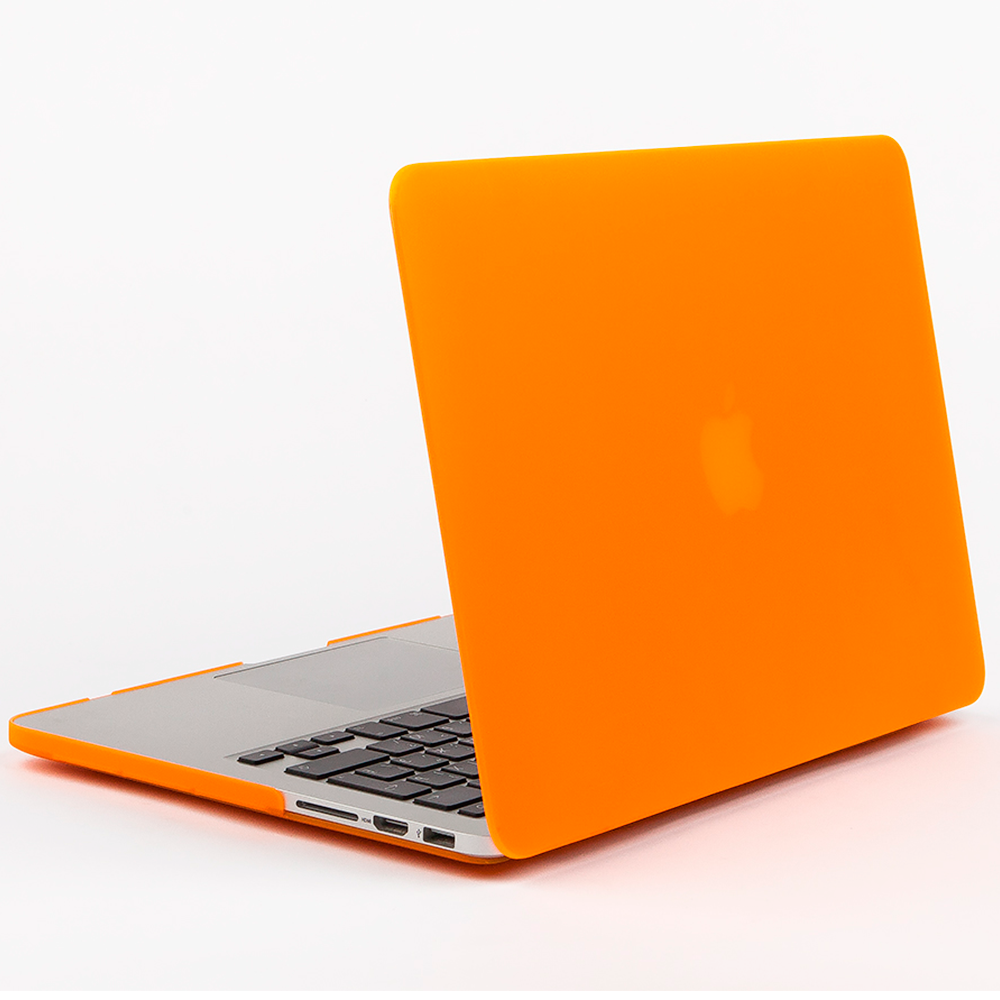 

Пластиковый чехол Daav HardShell Satin для Macbook Pro with Retina Display 13" (оранжевый)