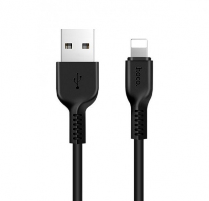 Кабель Hoco X13 (USB) на (Lightning) 100см (черный)